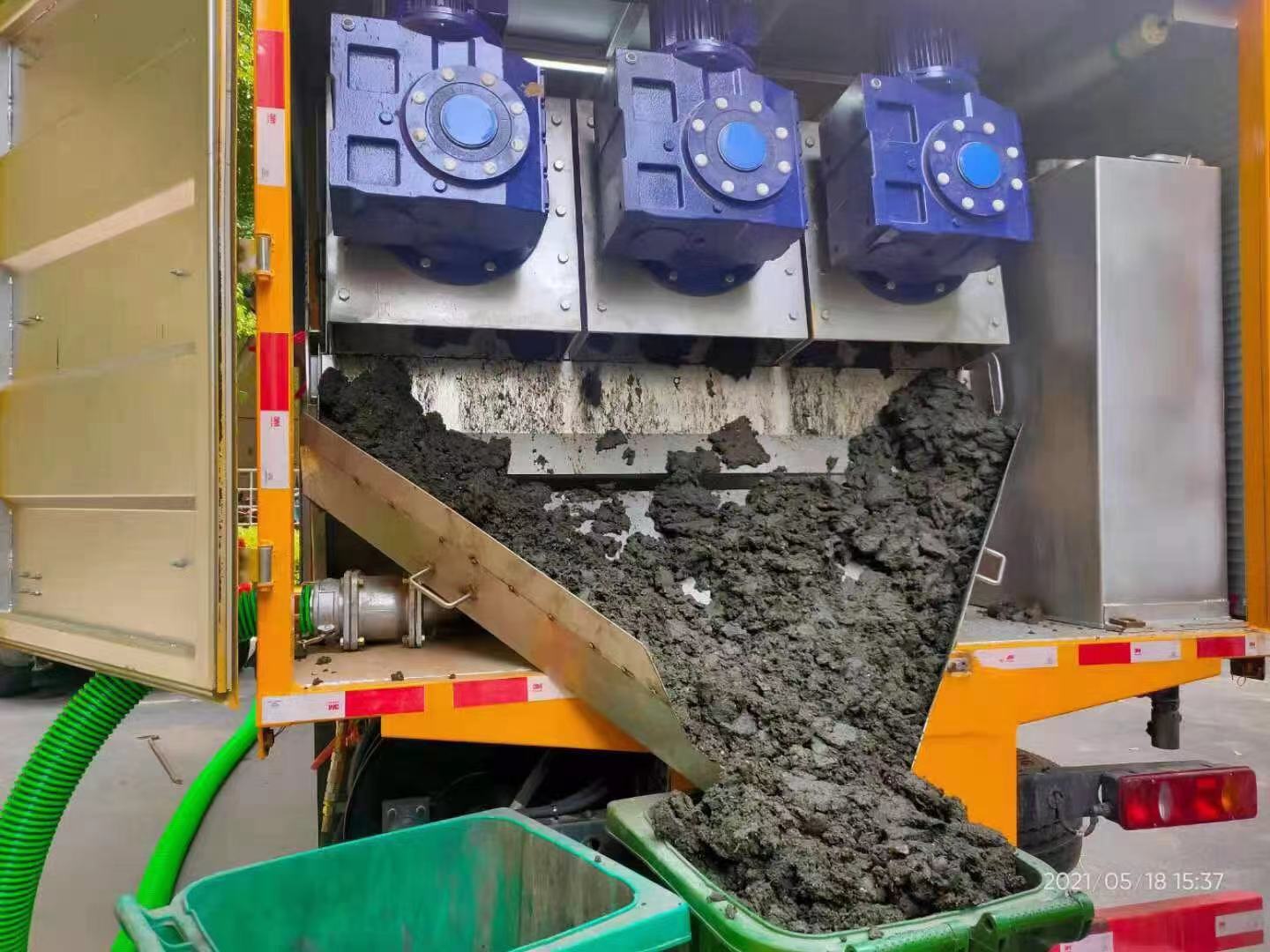 都昌化粪池清掏城市维护站-泥浆净化干湿分离处理